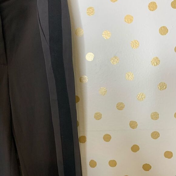 Lanvin Tuxedo Stripe Boot Cut Trouser Pants - Picture 2 of 6